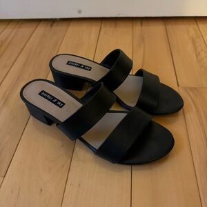 Heeled sandals